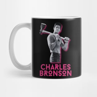 Charles bronson\\retro fan art Mug